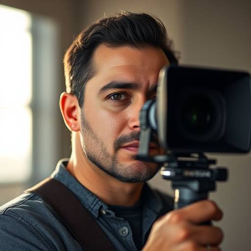 Portrait of Daniel Garcia, Cinematographer at Starlight Studios.